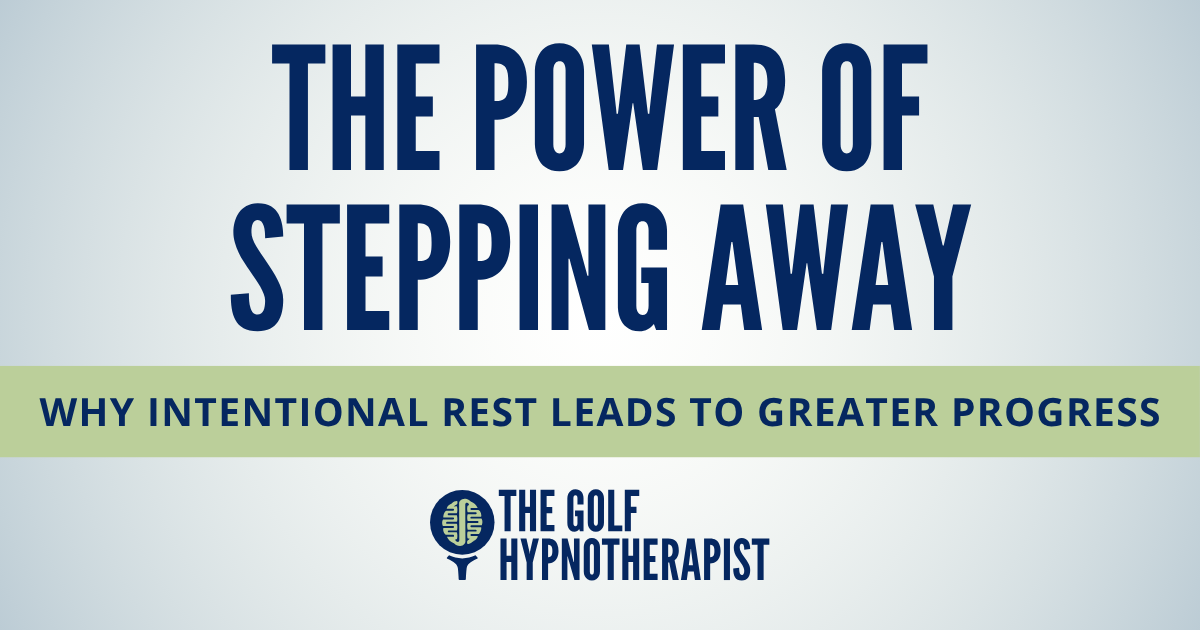 48. Power of Stepping Away